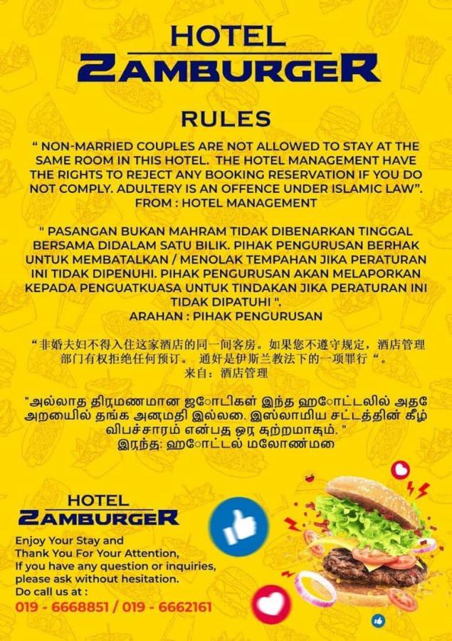 Hotel Zamburger קוטה דמנסארה מראה חיצוני תמונה